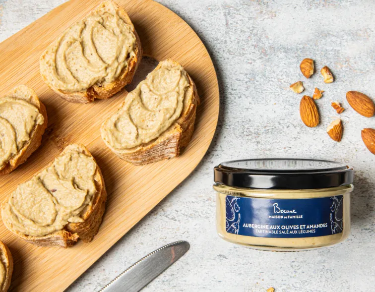 Aubergines aux olives et amandes - PAUL BOCUSE