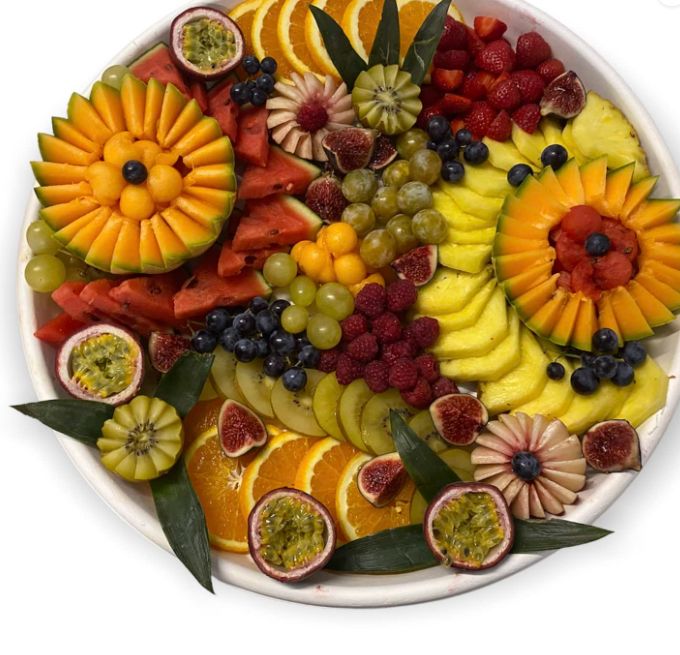 Plateau de fruits découpés-  8/10 personnes